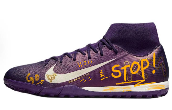 Nike Nike Mercurial Superfly 10 Slip Resistant, Abrasion Resistant, Breathable Soccer Shoes Men's