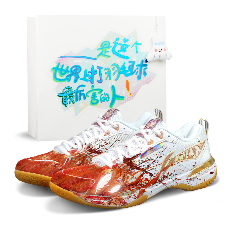 Li-Ning Li Ning Blade Max Cushioning Abrasion Resistant Low top Badminton Shoes Unisex