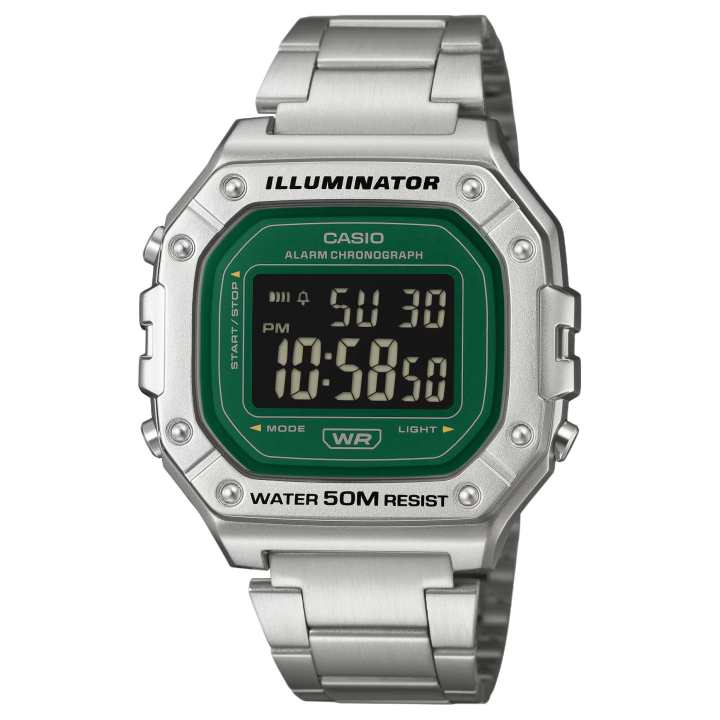 CASIO CASIO STANDARD Quartz Movement Stainless Steel Strap Watch Men's Watches Black Dial