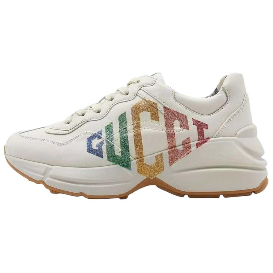 GUCCI Rhyton Low top Chunky Sneakers Women's White