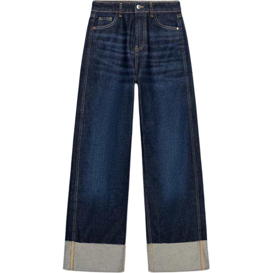 ZARA Jeans Women's Blue Moderate Other