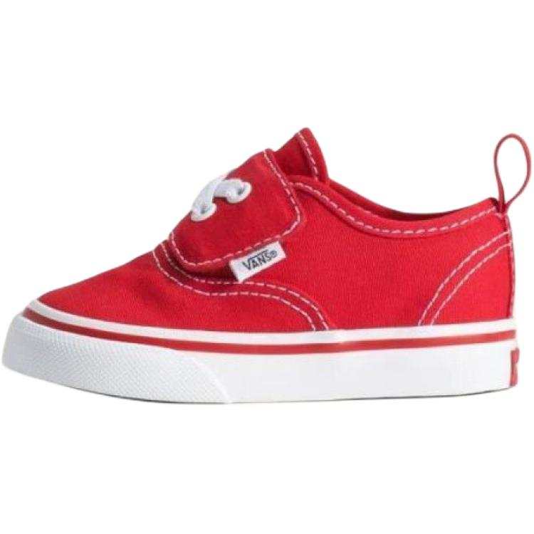 Vans Authentic Low top Toddler Shoes Red Infant And Toddler