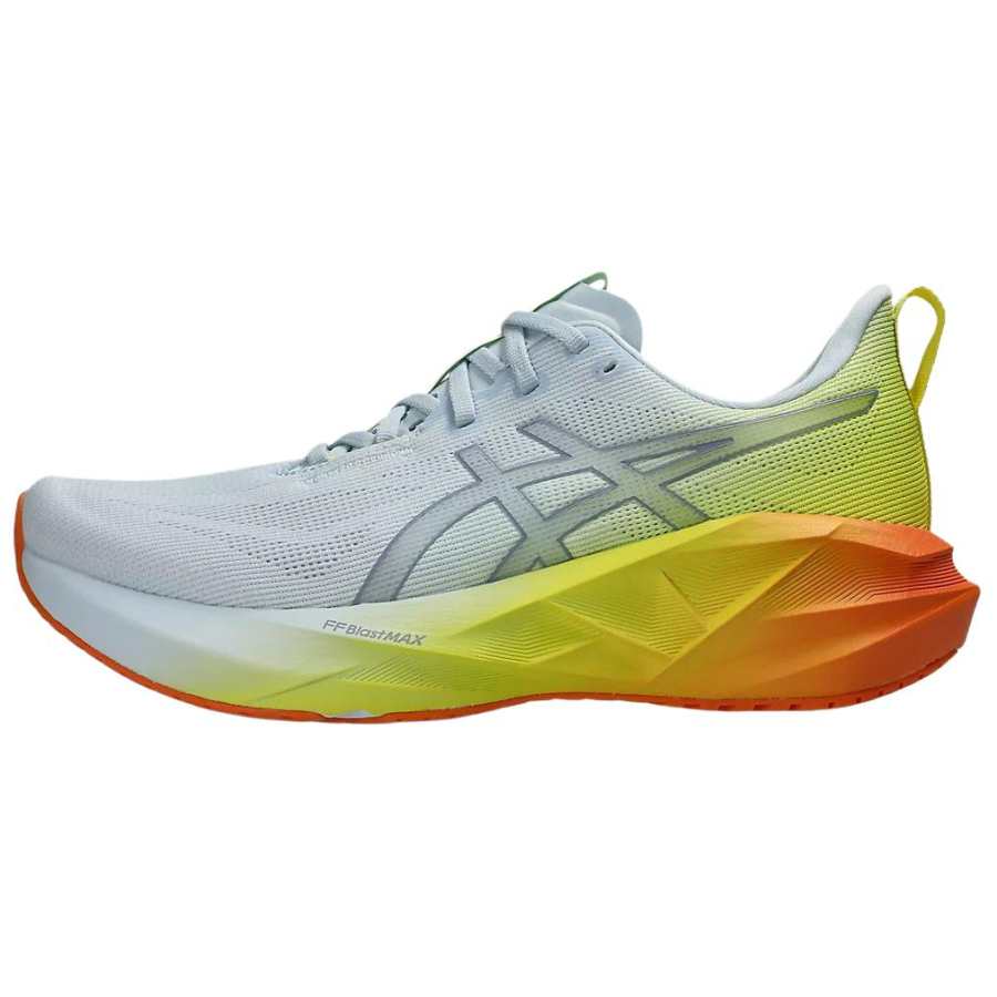 ASICS NOVABLAST 5 Breathable Running Shoes Men's Blue Yellow Orange