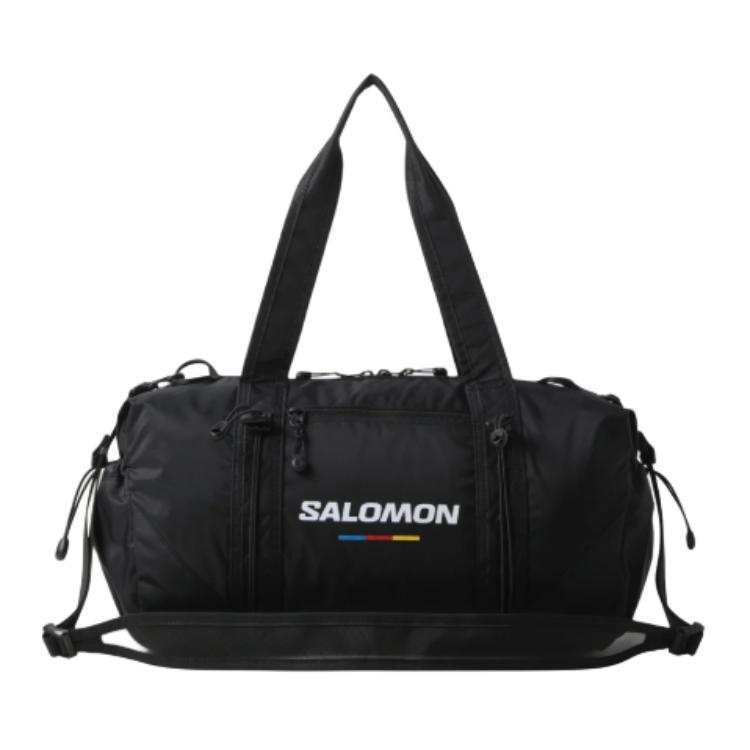 SALOMON Nylon Gym Bag Unisex Black