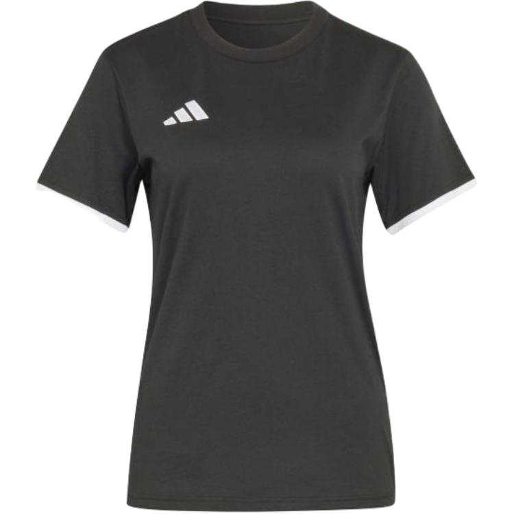 Adidas Adidas Soccer Jerseys Women's Black Crew Neck Moderate