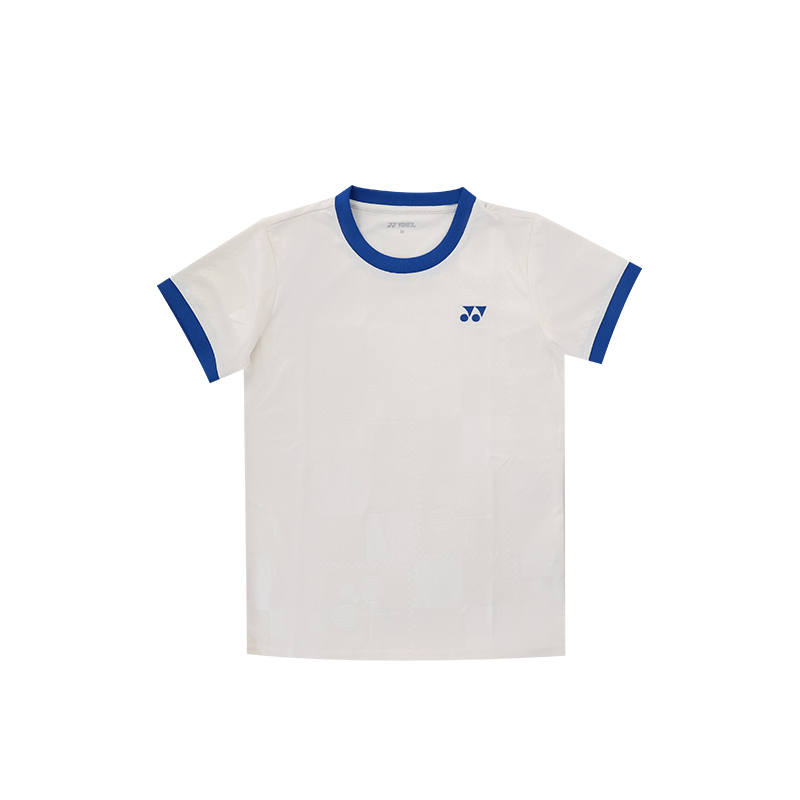 YONEX T Shirts Women's Ivory White Crew Neck Thin Straight Fit
