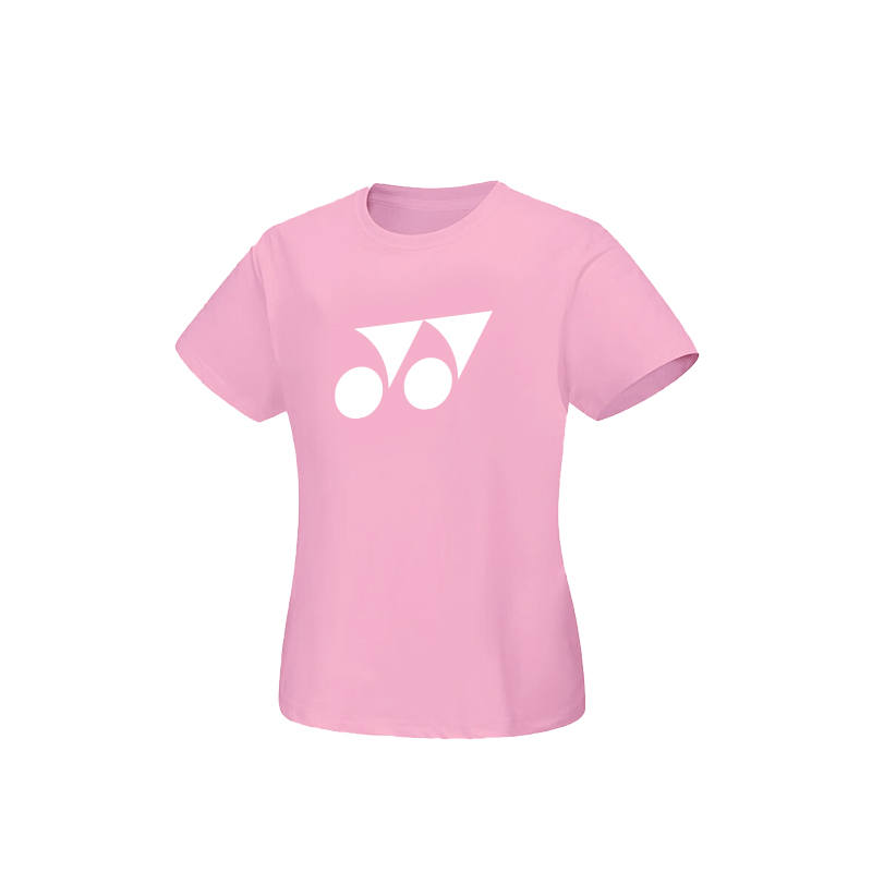 YONEX T Shirts Women's 605 Honey Pink Crew Neck Thin Straight Fit