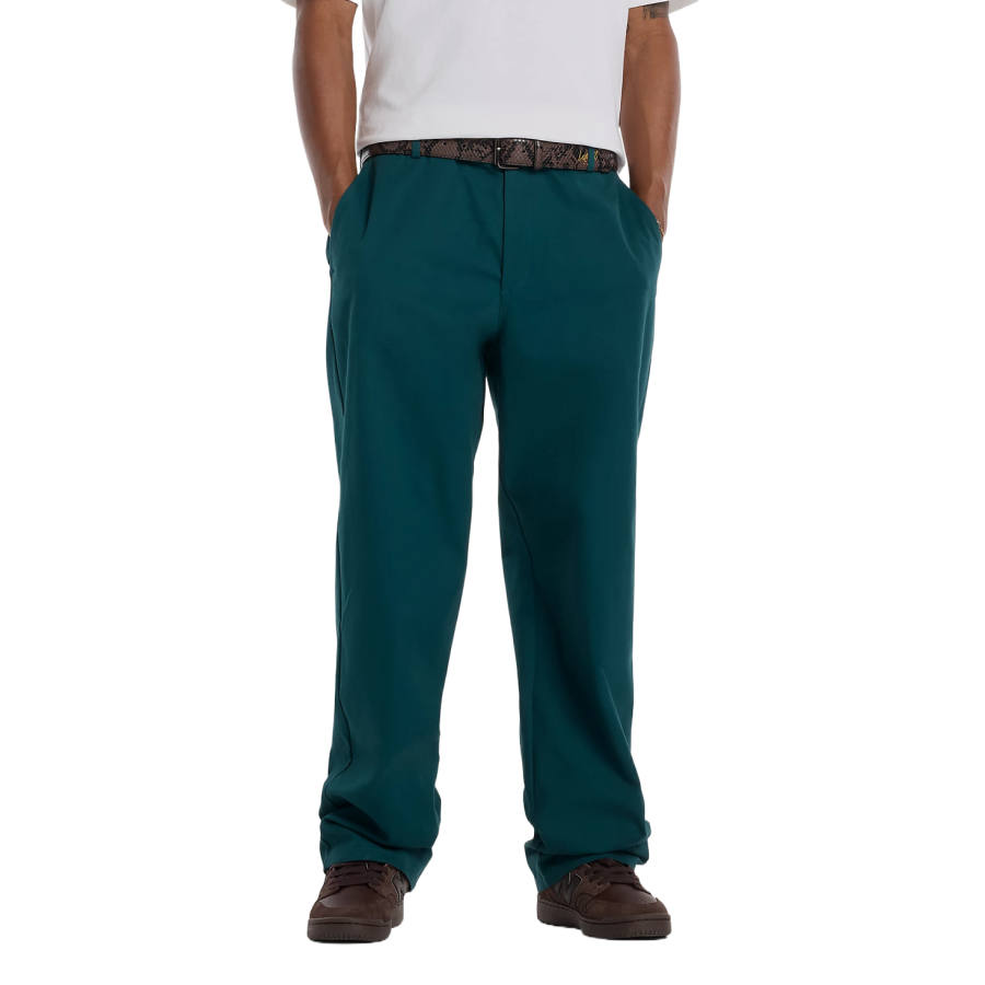 New Balance New Balance Casual Pants Men's Medusa Green Moderate Straight Fit Pants
