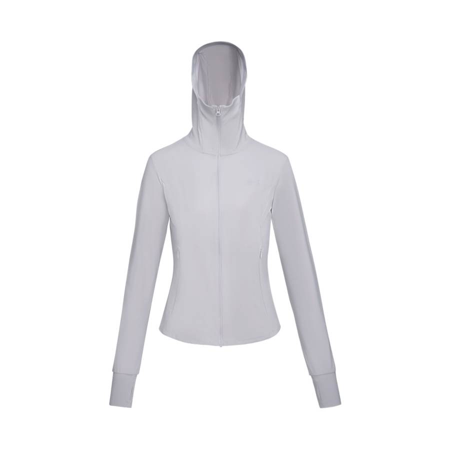 Under Armour Sun Protection Clothing Women's Daybreak Gray Pink