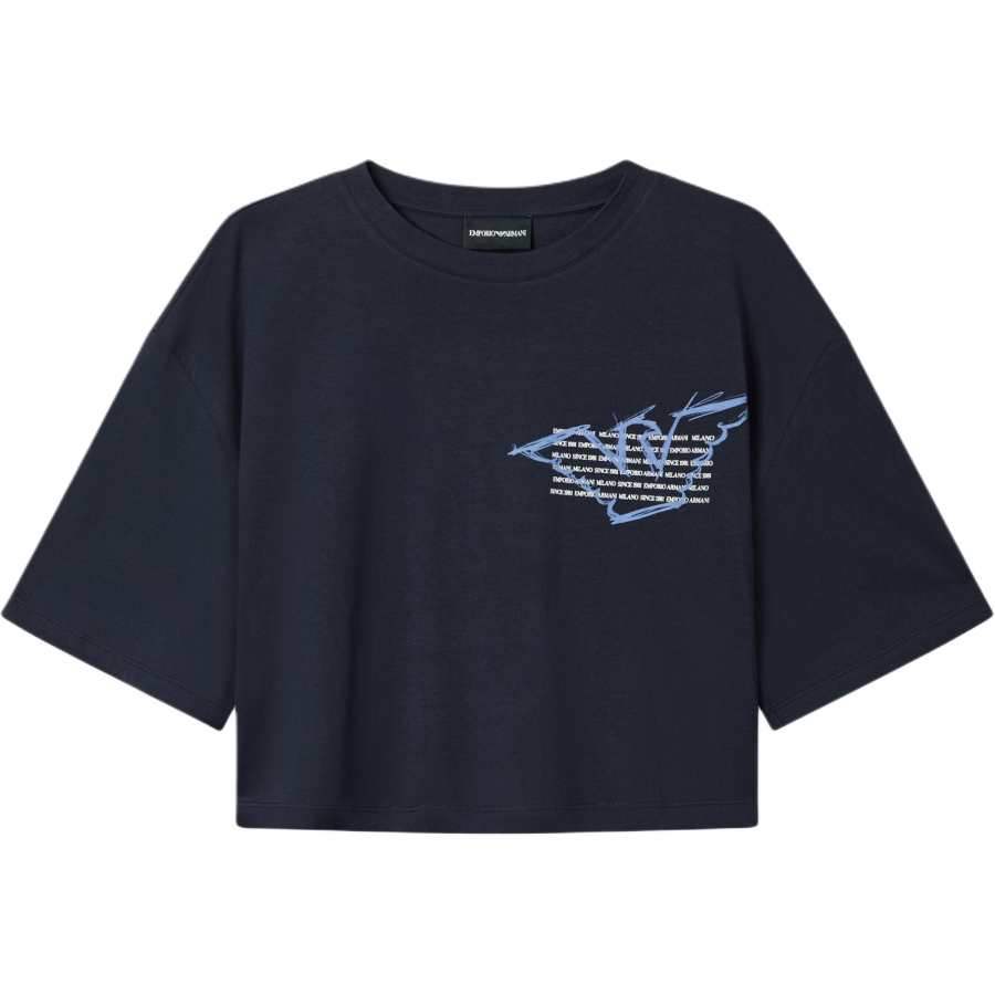 EMPORIO ARMANI Drop Shoulder Sleeve T Shirt Women's