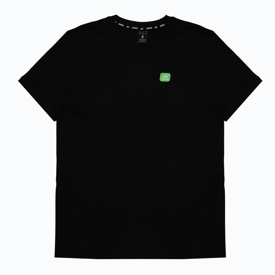 Skechers T Shirts Men's Carbon Black Crew Neck