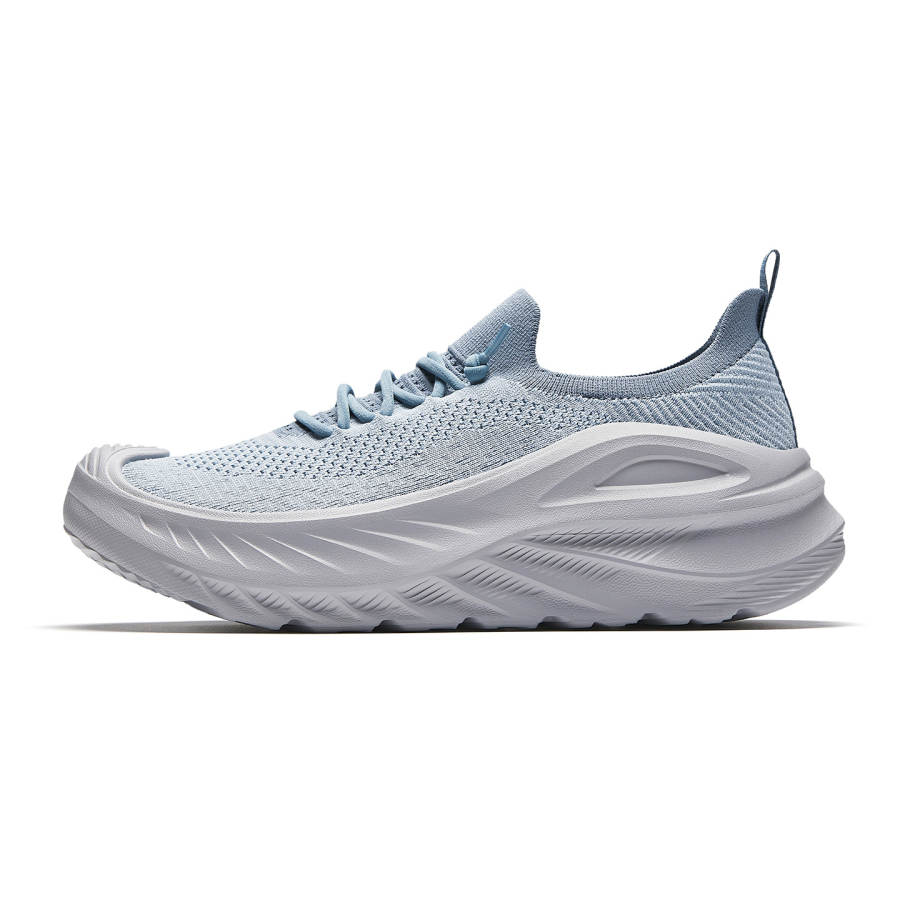 Anta Fabric Low top Outdoor Shoes Men's Blue Gray
