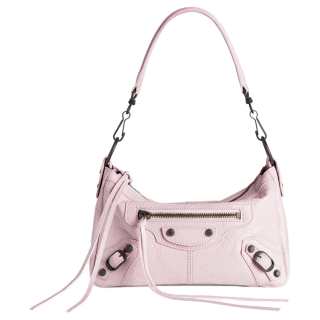 Balenciaga Le City Arena Sheepskin Handbag Mini Women's Petal Pink