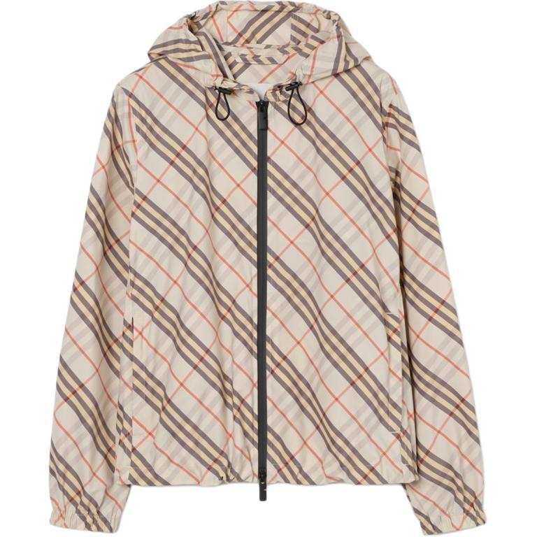 Burberry Check Salcombe hooded jacket