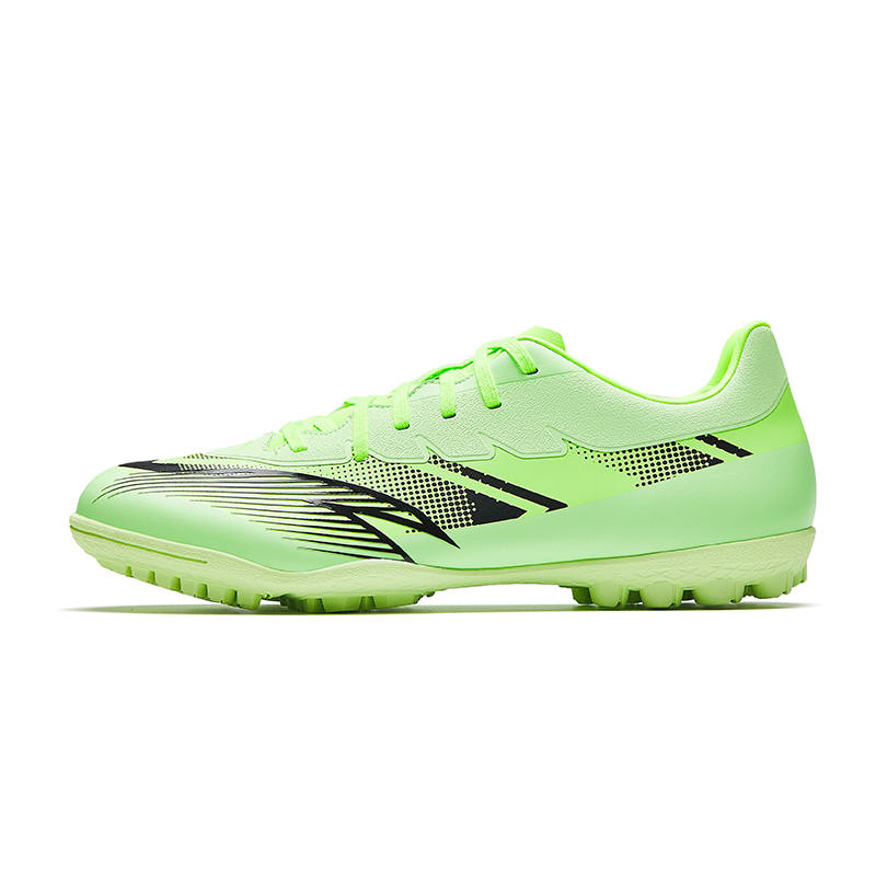 ANTA Anta Soccer Shoes Men's New Fluorescent Light Grass Green/Basic Black