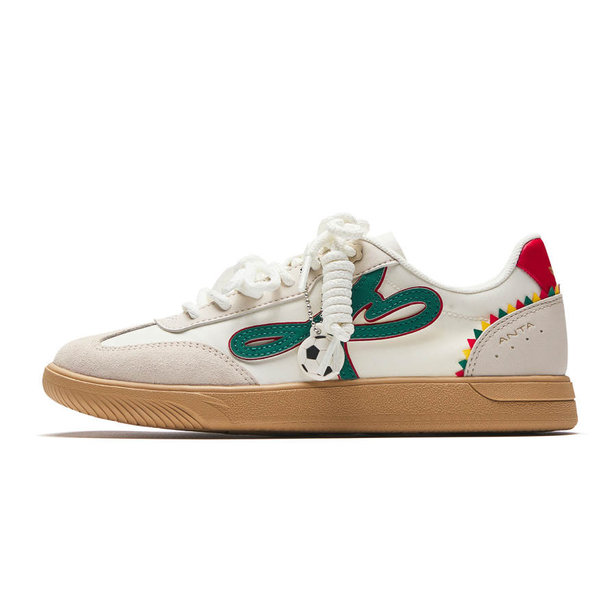 Anta Manchester Dance Skateboard Shoes Women's White Green