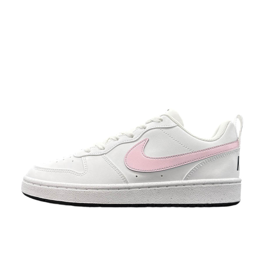 Nike Nike Court Borough Pink Whisper Abrasion Resistant Slip Resistant Low top Skateboard Shoes Women's Pink White