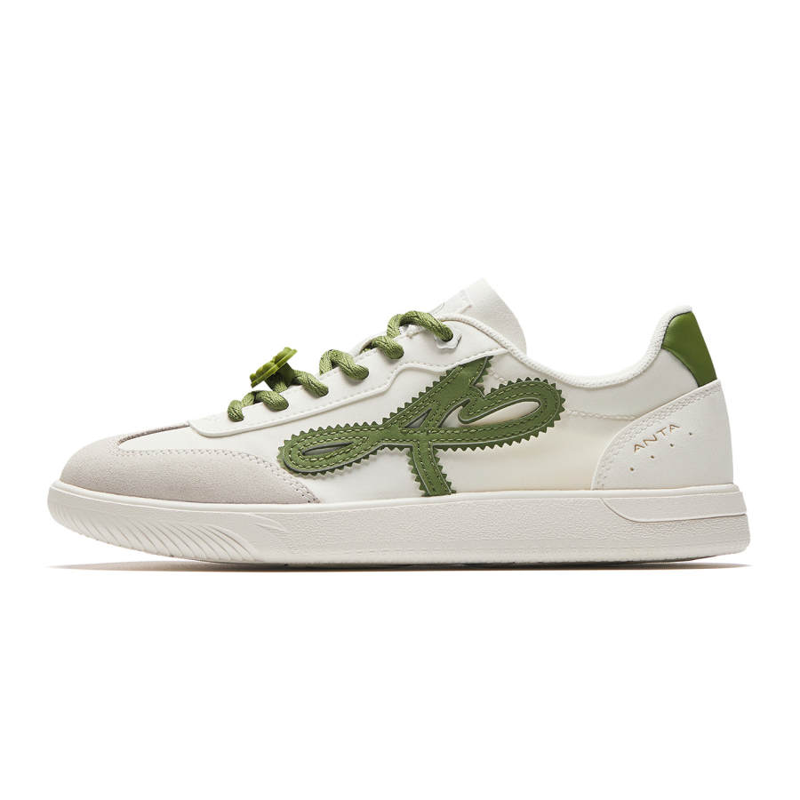 Anta Manchester Dance Skateboard Shoes Women's White Green