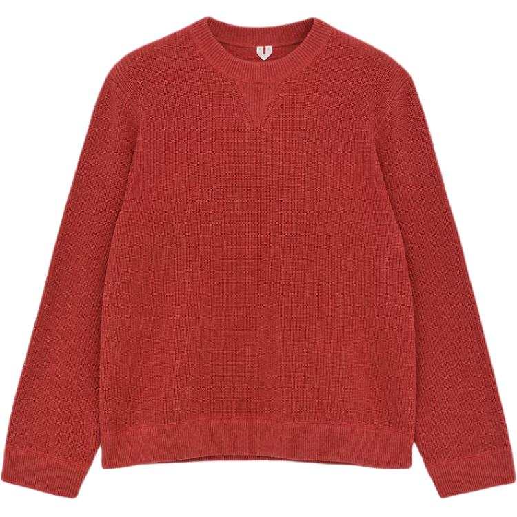 ARKET Knitwear Men's Red Crew Neck Moderate