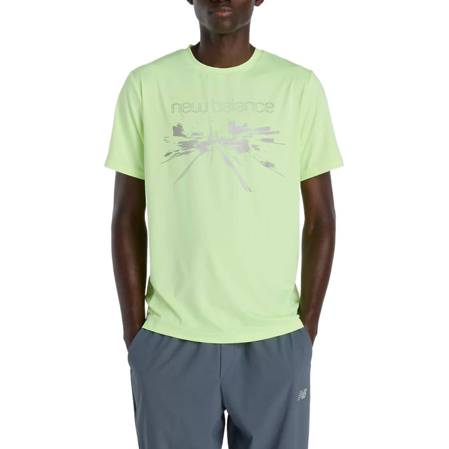 New Balance New Balance T Shirts Men's Yu Hui Crew Neck Moderate