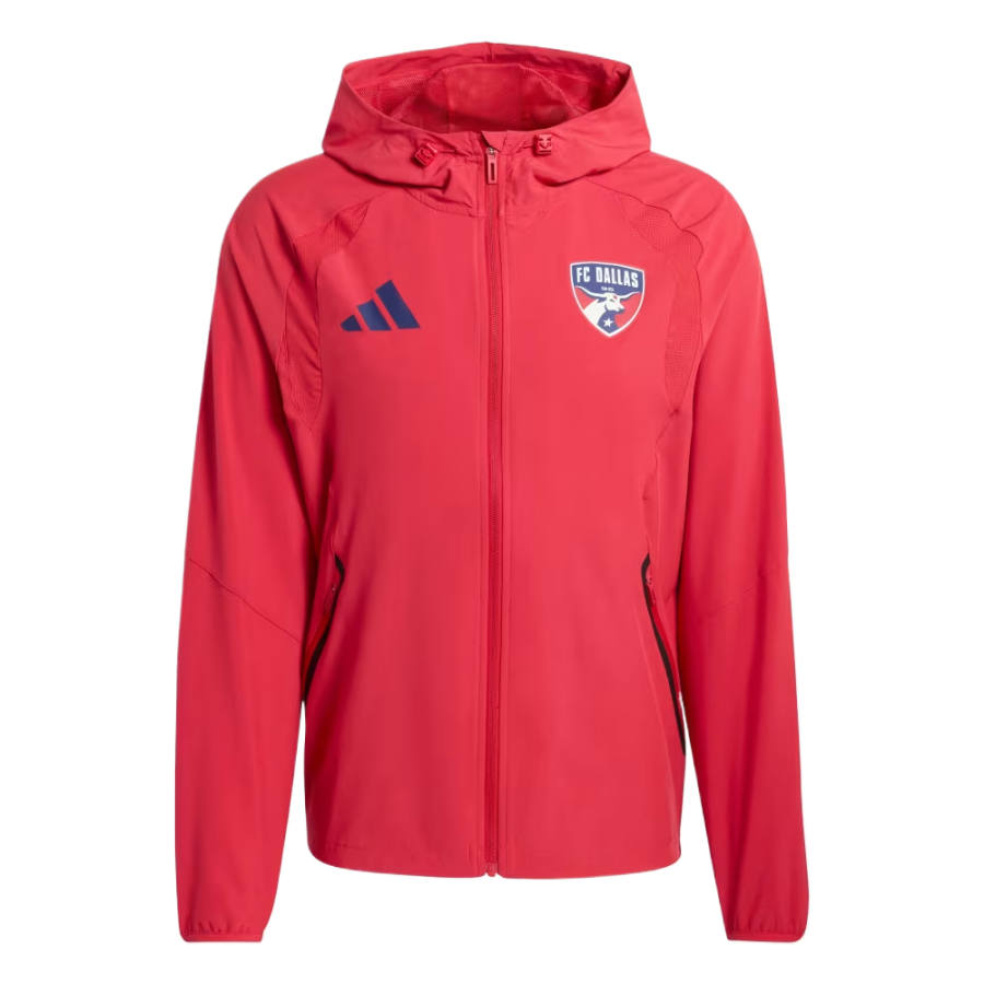 Adidas Adidas Jackets Men's Flame Red/Night Sky Hooded Moderate Other
