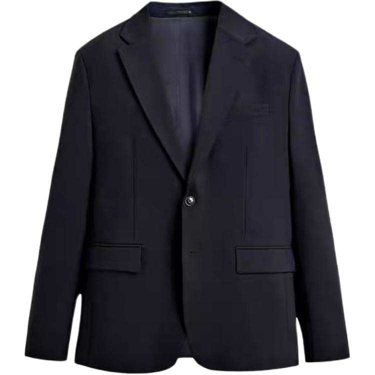 ZARA Business Suits Men's Sea Blue Moderate