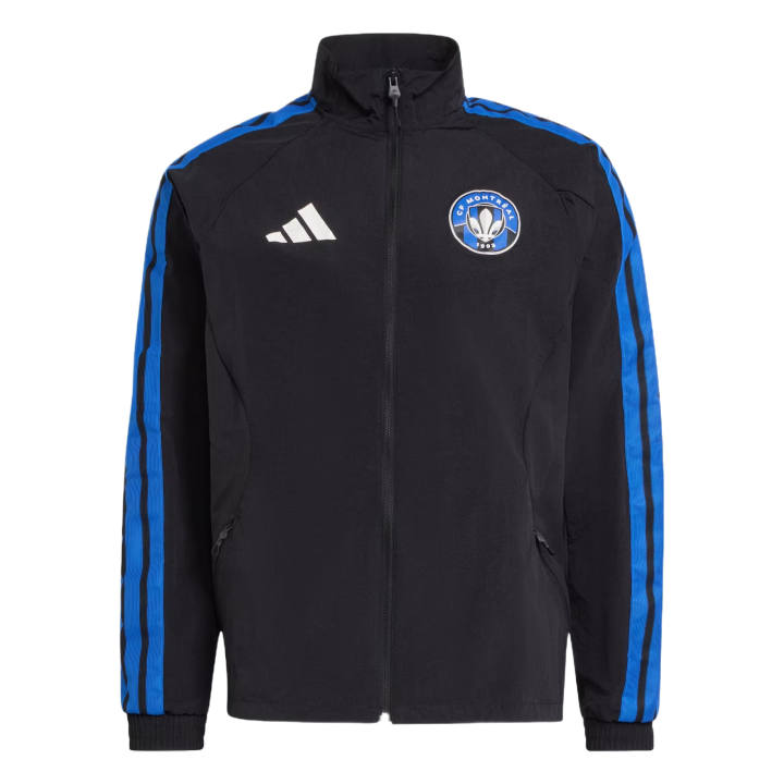 Adidas Adidas Jackets Men's Black/White Stand Collar Moderate Other