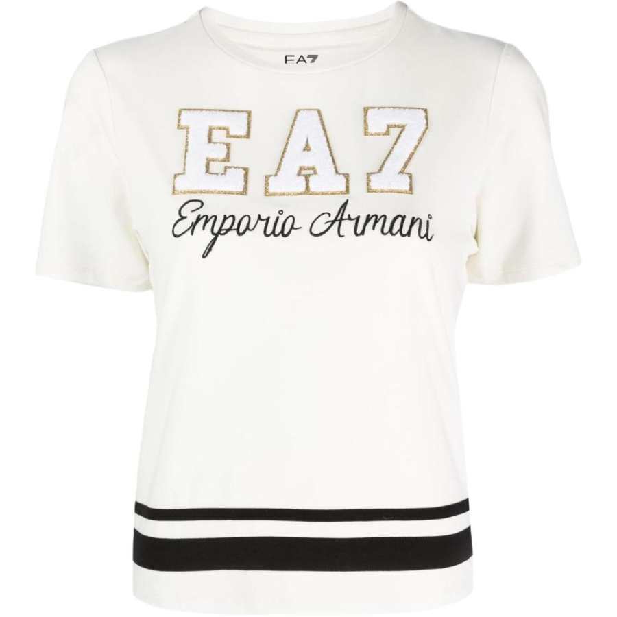 EMPORIO ARMANI EA7 T Shirt Women's White