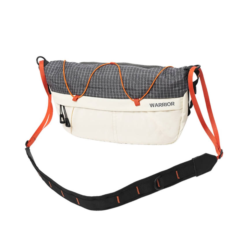 WARRIOR Oxford Crossbody Bags Unisex Ecru