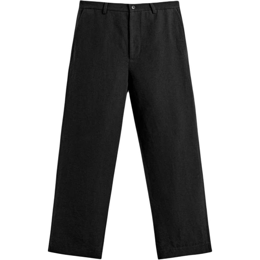 ZARA Casual Pants Men's Black Moderate Straight Fit Pants