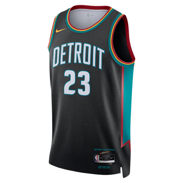 Nike Nike Basketball Jerseys Men's Oil Gray Moderate