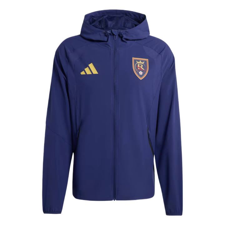 Adidas Adidas Jackets Men's Midnight Indigo/Yellow Iron Ore Hooded Moderate Other