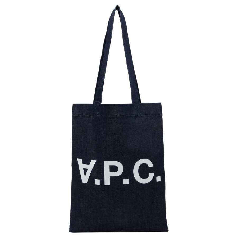 A.P.C Denim Tote Bag, Shopping Bag, Shoulder Bag Women's Indigo