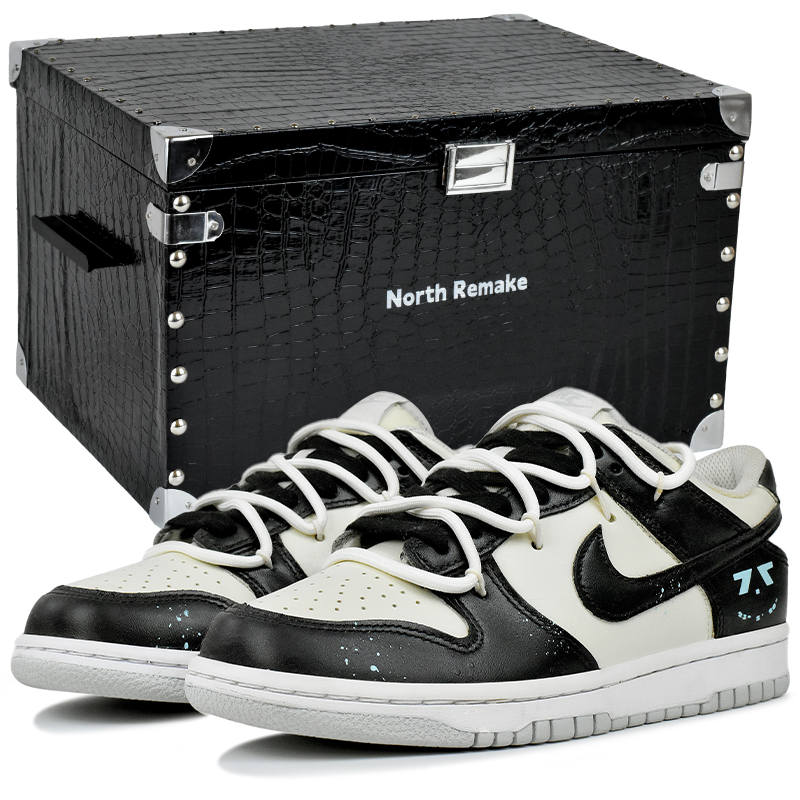 Nike Nike Dunk Abrasion Resistant Slip Resistant Low top Kids' Skateboarding Shoes Teenagers