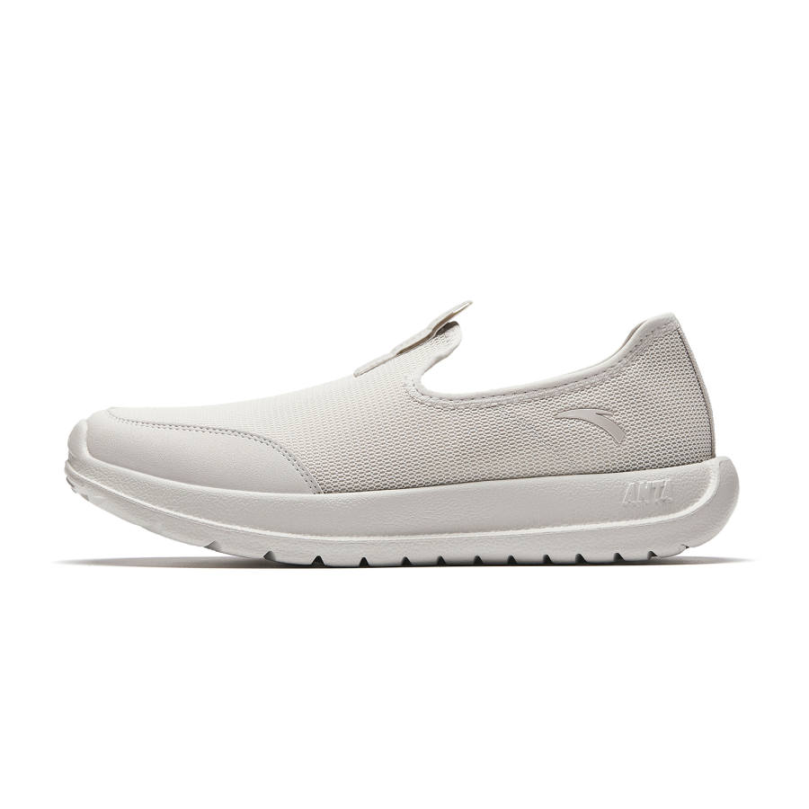 Anta Textile, Synthetic Leather Low top Training Shoes Men's Shade 1 Gray