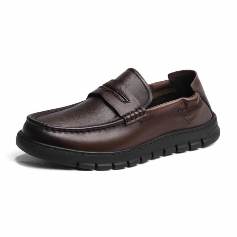 SEPTWOLVES Top Grain Cow Leather Casual Leather Shoes Men's HD