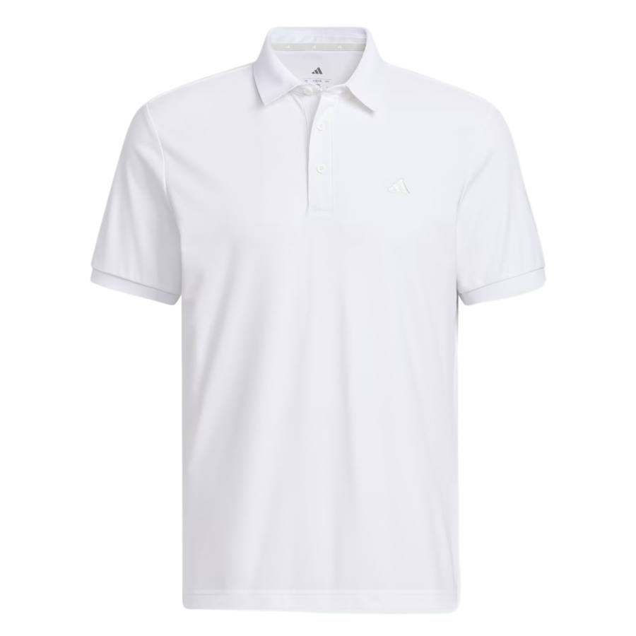 Adidas Adidas Polo Shirts Men's White Polo Collar Moderate Straight Fit