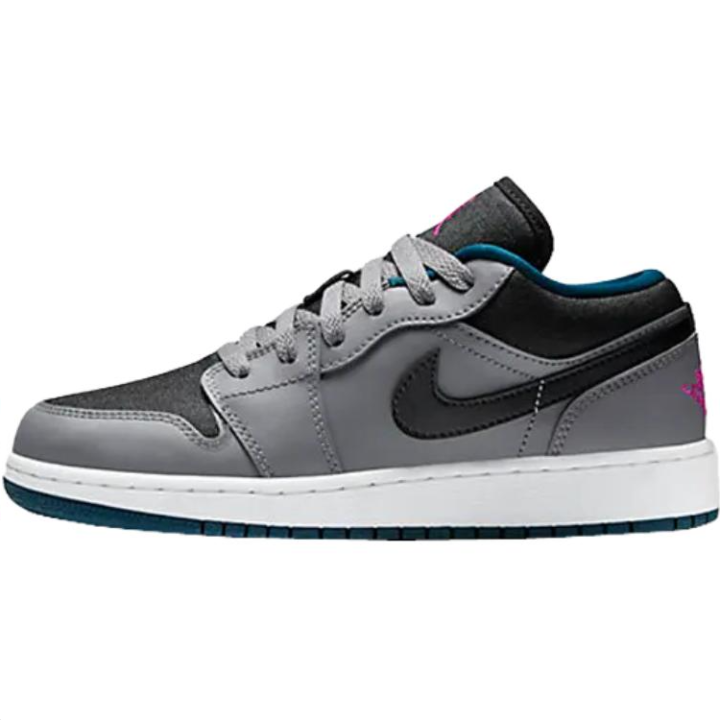 Jordan Jordan Air Jordan 1 Low top Basketball Shoes Gray Unisex