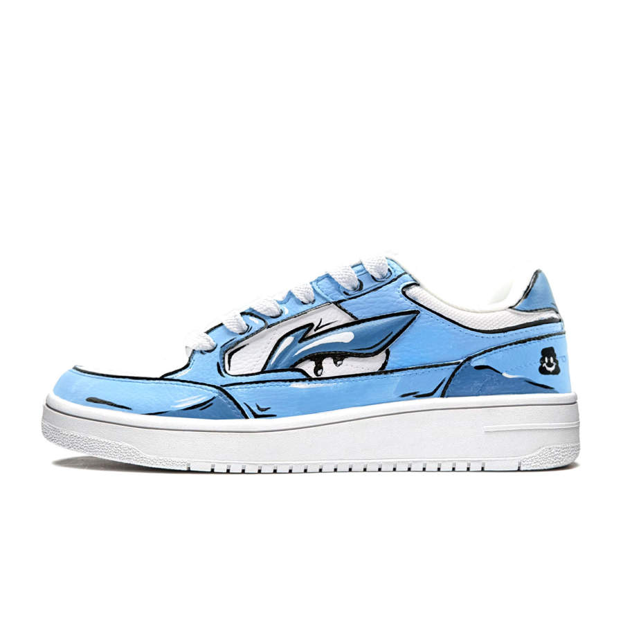 Li-Ning Li Ning Tianji Son Of Weather Low top Skateboard Shoes Unisex Blue White New