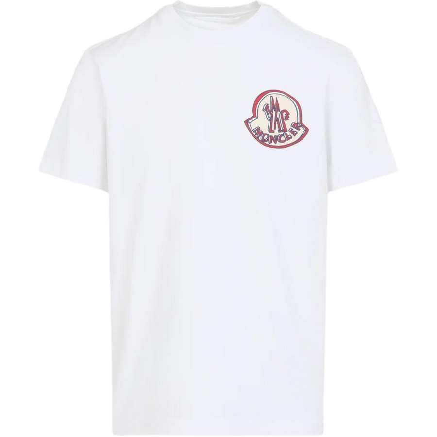 Moncler Logo Printed Crewneck T-Shirt