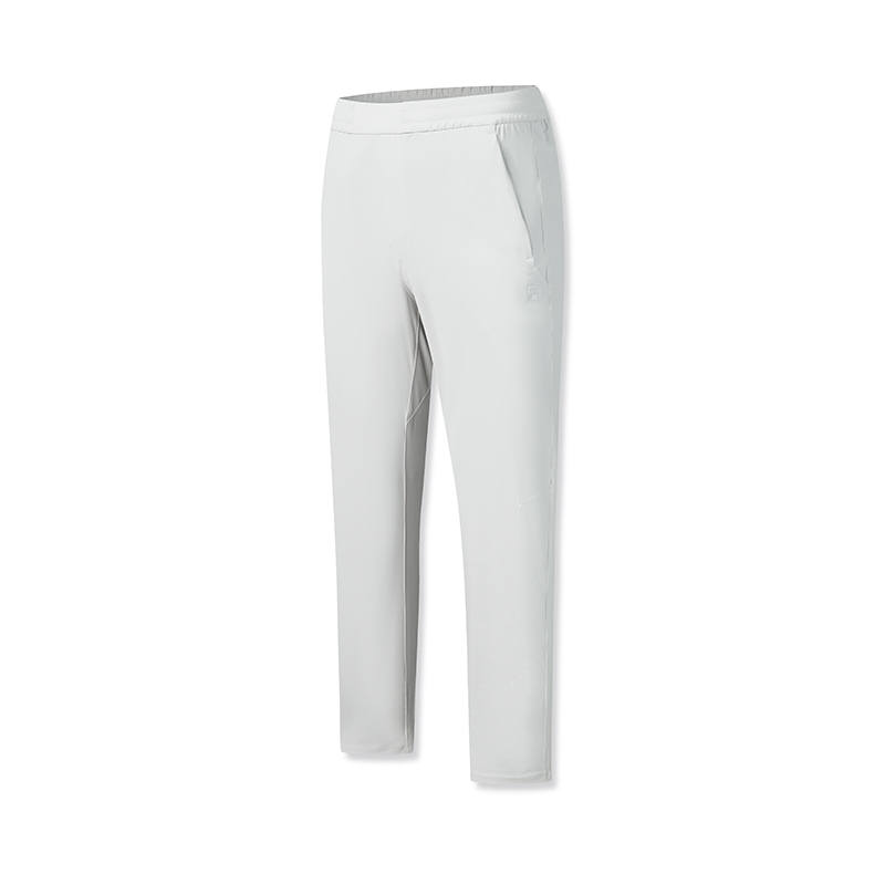 FILA A.P Knitted Fabric Pants Men's Gravel Gray