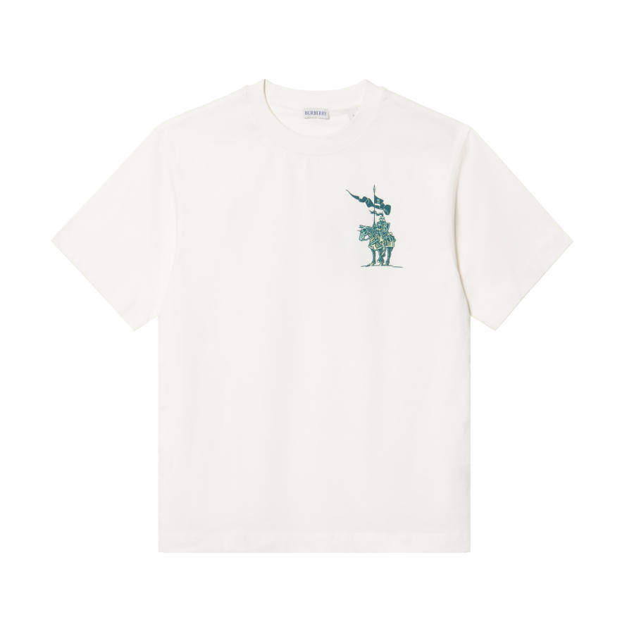 Burberry Ekd Motif Crewneck T-Shirt