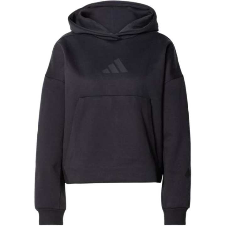 Adidas Adidas Sweatshirts Women's Black Hooded Moderate