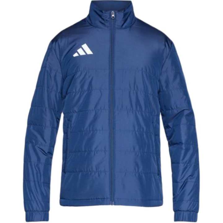 Adidas Adidas Puffer Jackets Men's Blue Stand Collar Moderate