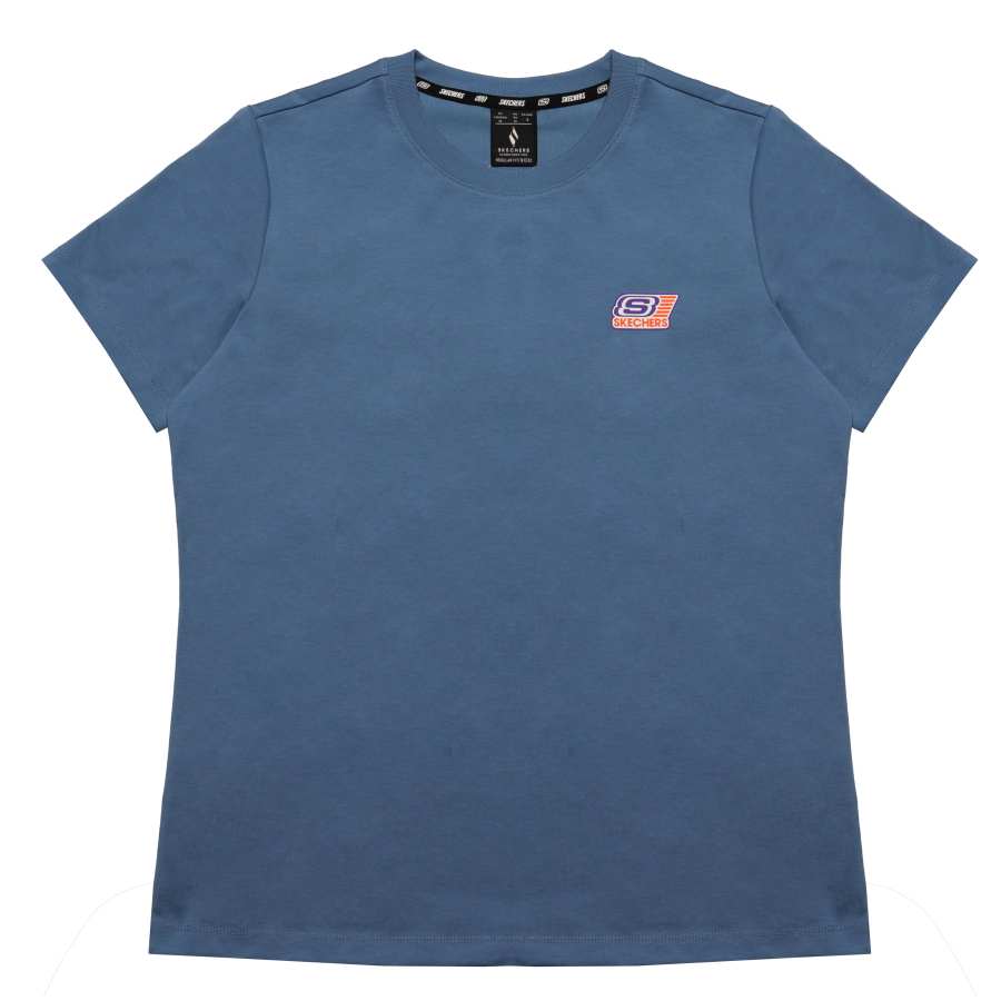 Skechers T Shirt Women's Crown Blue