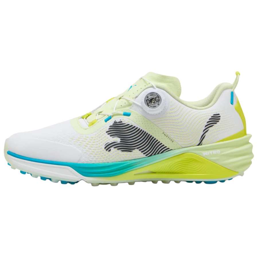 PUMA PUMA Shadowcat Nitro 2.0 Waterproof Golf Shoes Men's White
