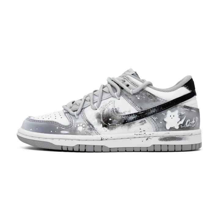 Nike Nike Dunk Slip Resistant Abrasion Resistant Low top Skateboard Shoes Unisex