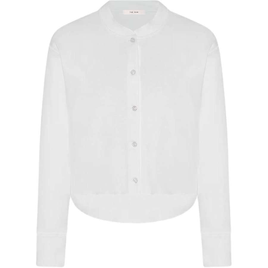 THE ROW The Row Gano button-fastening top