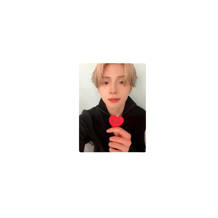 WAKEONE ALD1 EUPHORIA Lucky Card Heart Post It Note Photocards Single Card/One Click Full Set Purchase