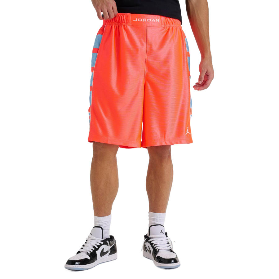 Jordan Jordan Basketball Shorts Men's Fiery Lava/Blue Chill/Voyage